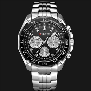 Moda Curren lusso uomo quarzo completo in acciaio inox orologio sportivo sportivo Casual uomo vestito orologio da polso <span class=keywords><strong>gentiluomo</strong></span> 2022 nuovo - Product Image 2