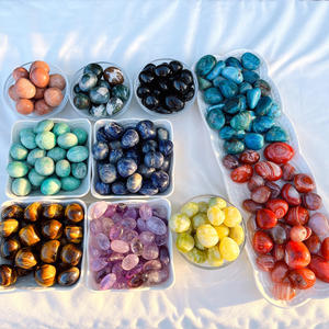 Precio de fábrica Bluk 500G Crystal Tumbled Sodalite Rock Healing Stones Amethyst Tumbled Palm para Fengshui Dec - Product Image 1