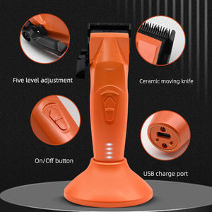 Máquina de Cortar Pelo y Barba Inalámbrica Profesional Personalizada, Cortapelos Eléctrico de Plástico para Barbería con USB y 180 Minutos de Autonomía - Product Image 3