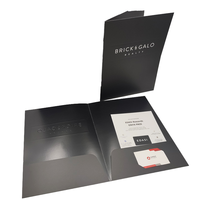 Carpeta Portadocumentos Personalizada WS A4/A5 de Papel Recubierto con Tapa Dura, Bolsillo y Proceso de Laminación - Guangdong