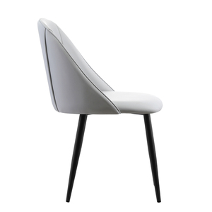 tapicería de estilo europeo juego de sillas de comedor banquete restaurante silla de comedor en casa - Product Image 2