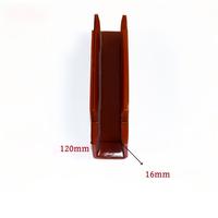 Convient aux accessoires d'ascenseur, patins de guidage de cabine d'ascenseur LUB121K de 16 mm et 10 mm, et patins de guidage de rail principal