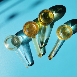 Masseur de Globes de refroidissement facial en verre incassable à faible quantité minimale de commande pour les soins de la peau des yeux du visage - Product Image 2