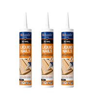 Colle liquide imperméable pour la construction, résistante aux intempéries, forte adhérence pour les revêtements extérieurs et la fixation des panneaux extérieurs