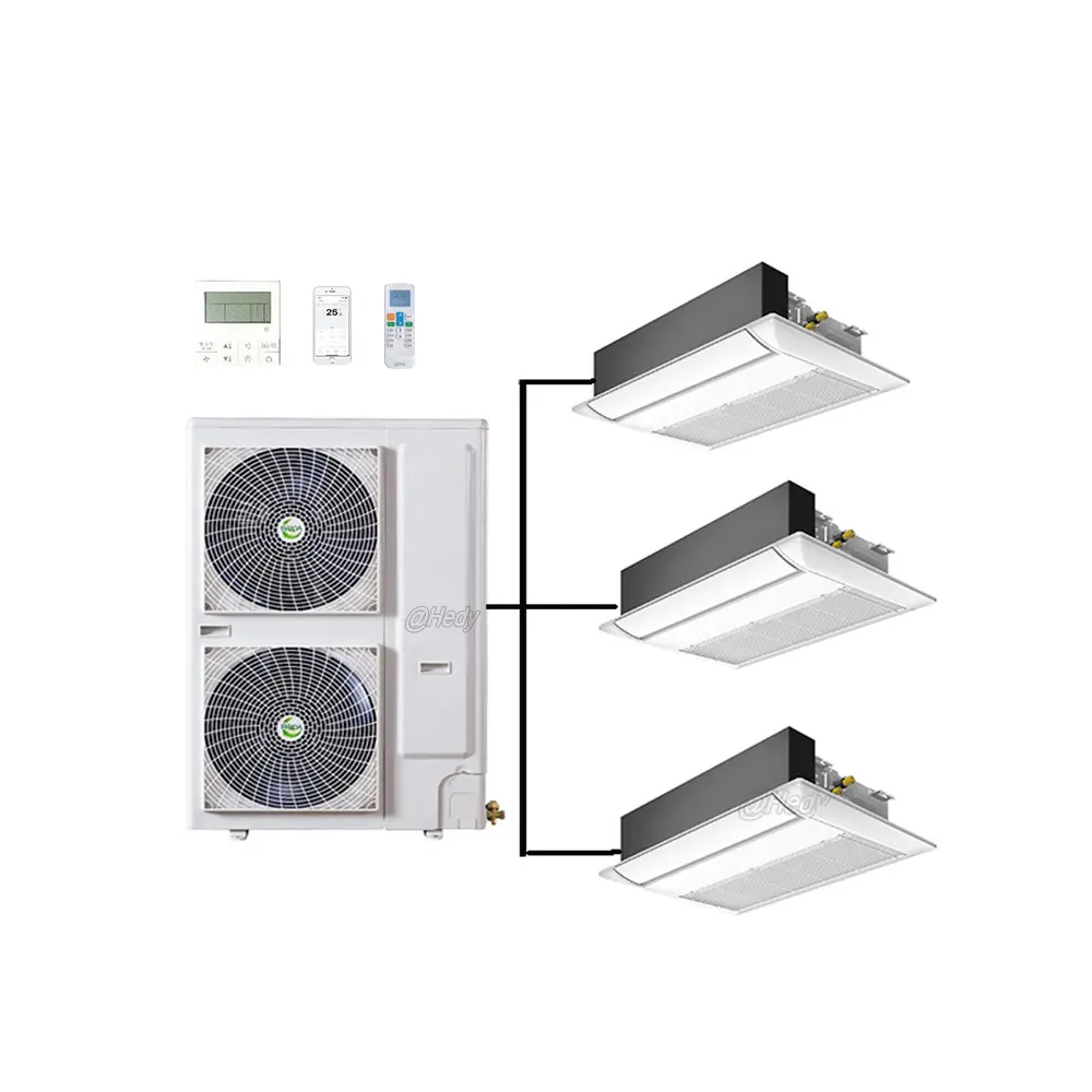 Ac dinding Mini pisah R410a ac 9000/12000/18000/24000/30000/36000 btu kecil