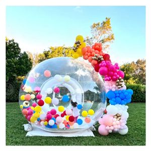 Tente à bulles en cristal clair Igloo Dome <span class=keywords><strong>Maison</strong></span> d'amusement gonflable transparente pour les fêtes d'anniversaire <span class=keywords><strong>de</strong></span> mariage-Gonflables publicitaires - Product Image 1