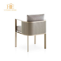 Ensemble de table à manger d'extérieur en acier inoxydable avec 6 chaises, ensemble de table en céramique pour patio, 6 places, pour hôtel, meubles de jardin