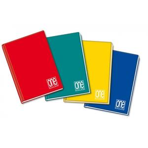 Carnet en carton MAXI, 60 feuilles A4, lignes assorties, couleur unie - Product Image 1