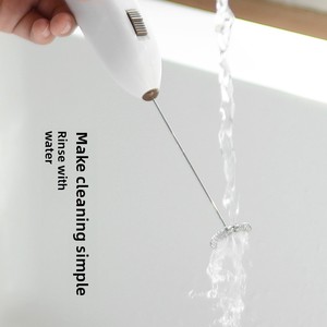 Batteur à oeufs mousseur à lait <span class=keywords><strong>électrique</strong></span> ménage petit mélangeur manuel pour café Cappuccino crème mousseux mélange oeufs batteur cuisine <span class=keywords><strong>fouet</strong></span> - Product Image 5