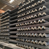 Perfil de Acero Laminado en Caliente en Forma de L, Acero al Carbono, Ángulo Igual y Desigual, Q235B A36 SS400 S235JR 20x20-200x200 2.5-20mm 6m 12m