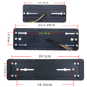 Luz trasera led multifuncional para remolque, lámpara de dirección de giro inversa con indicador dinámico para camión de tráfico - Product Image 3