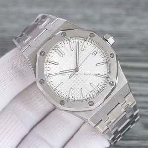 Reloj de Buceo C Factory con Cristal de Zafiro Moissanite 4131, Marcadores de Hora de Diamantes en Oro Rosa, Correa de Cuero, Multifunción - Product Image 6