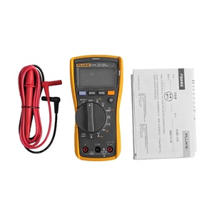 Multímetro True RMS de Grado Industrial 117C de Alta Calidad (Precisión de 0.5%+3) para Medición de Voltaje CA de 600V y Corriente de 10A, Modelo Grande 117C - Product Image 6