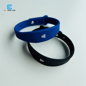 Rfid dây đeo cổ tay không thấm nước có thể điều chỉnh không dùng tiền mặt thanh toán NFC thông minh dây đeo cổ tay Silicone Vòng đeo tay NFC ban nhạc - Product Image 2