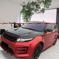 Capot exclusif en fibre de carbone de haute qualité pour 2015-2019 pour Evoque Nouvelles vis incluses pour une apparence améliorée