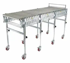 Made In China Quality Food Transporting Factory Direct Sale Quality 316 Stainless Steel Logistic Industry Powered Conveyor