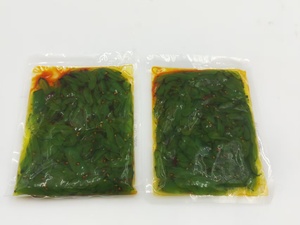 Nouvelle Salade Chuka de Wakame marin assaisonné surgelé instantané Hiyashi pour la restauration japonaise, vente en gros, emballage OEM - Product Image 3