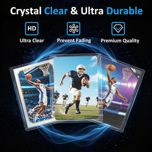 Lot de 100 protège-cartes rigides 35PT et pochettes pour cartes de baseball, de sport et de TCG – <span class=keywords><strong>Prix</strong></span> usine - Product Image 3