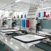 Fil à broder pour broderie à sequins, polyester tri-lobal 108D/2, résistant aux produits chimiques, haute qualité