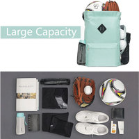 Sac à dos de plage à cordon personnalisé, imperméable, pour le basketball, le football, la gym, avec compartiment pour chaussures, résistant à l'eau