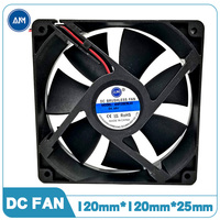 Ventilateur axial cc ventilateur sans brosse rotatif sans brosse 25cm 48v moteur incubateur ventilateur cc