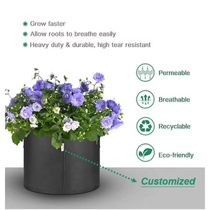ถุงปลูกต้นไม้ขนาด20แกลลอนแข็งแรงพิเศษ-<span class=keywords><strong>กระถาง</strong></span>ผ้าหนาพร้อมที่จับเสริมสำหรับ<span class=keywords><strong>ต้น</strong></span>ไม้ใหญ่มะเขือเทศ & <span class=keywords><strong>ต้น</strong></span>ไม้ใหญ่ - Product Image 5