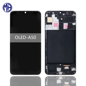 Mobile Phone LCD Touch Screen Display Assembly for <strong>Sam</strong> <strong>A50</strong> with Frame-MH Brand 100% Original LCD 1 Year Warranty - Product Image 1