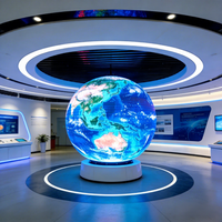 Pantalla LED Esférica a Todo Color con Forma de Globo, Personalizable de 360 Grados, 0.4m, 0.5m, 0.6m, 1m, 1.5m, 2m, 3m, para Escenarios, Eventos y Exhibiciones