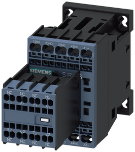Contactor Siemens Sirius 3RH23442AF00 8PST-4NO-4NC, Bobina de 110 VCA, Montaje en Chasis, Riel DIN, Panel de Control - Product Image 1