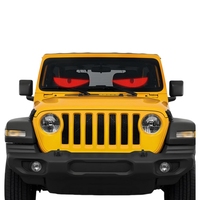 Ojos de Demonio LED Panel de Pantalla LED Flexible Letrero LED Dinámico Programable para Coche Camión