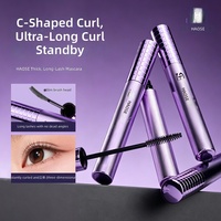 Cils en C certifiés Halal BPOM, imperméables, pour allonger et volumiser, maquillage longue tenue, marque privée, vente en gros