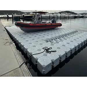 Muelle flotante Plástico Pontoon Jetty Marina Used <span class=keywords><strong>Parking</strong></span> Boat and Jet Ski Docks - Product Image 1