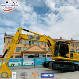 Excavadora Usada Komatsu PC220 de Uso Pesado con Estructura Resistente y Sistema Hidráulico Eficiente - Product Image 1