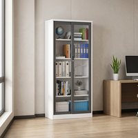 Armoire à dossiers à 3 tiroirs en métal moderne XLB, verrouillable, spéciale pour les documents financiers, les bons de commande, l'archivage comptable, stockage épaissi