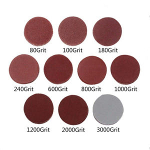 <span class=keywords><strong>2</strong></span> inch 60 cái Móc & vòng chà nhám đĩa Kit cho máy khoan máy xay công cụ quay với 1/4 inch Shank ủng hộ pad bao gồm sandpapers - Product Image 2