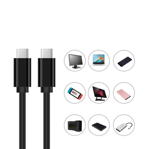 Cavo Dati Personalizzato da 1M Tipo C a Tipo C, Ricarica Rapida 100W PD, Trasmissione Dati 5A, USB 2.0 - Product Image 4