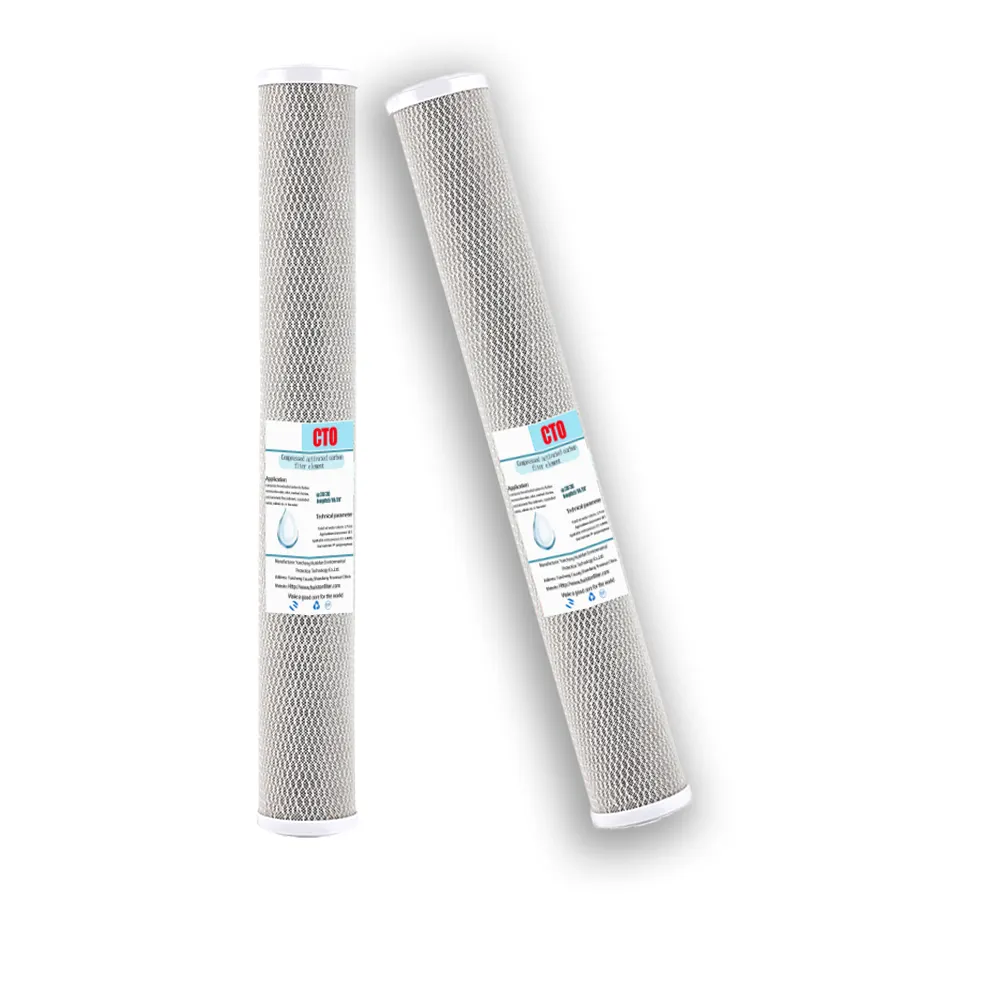 20 inch coconut carbon compressed activated carbon water filter