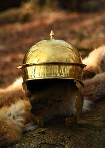 Casco Romano Personalizado de Metal, Decorativo, para Eventos Temáticos Históricos, Cosplay, Exhibiciones, Colecciones y Regalos - Product Image 2