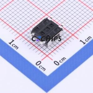 TSE006A4326A02 Tactile Switch SMD Switch Round Button 2.6N Vertical Mount 6.55mm - Product Image 2