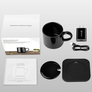 2in1 <strong>Warmer</strong> Constant Temperature Home and Office Coffee Wireless Charging Cup <strong>Mug</strong> <strong>Warmer</strong> - Product Image 6