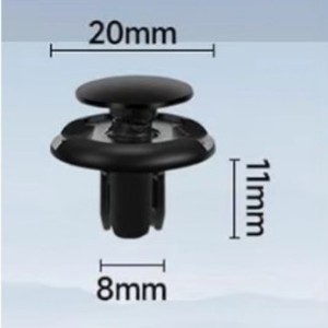 Clip de Plástico para Auto Yilai, Clip de Expansión de Nylon de 21mm X 29mm para Reequipamiento del Panel Interior del Maletero - Product Image 2