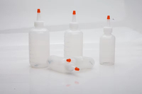 Grosir bahan plastik PP seri penuh botol kecil York bentuk bulat 0.5 ons (dengan tutup ulir)
