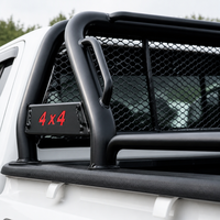 Barre de protection de benne pour Hilux, en acier carbone renforcé, cadre anti-basculement robuste, noir, installation sans perçage, OEM