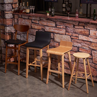 HUALIN moderno in legno massello stile Cafe bar Lounge ristorante in legno massello tavolo da pranzo e sedia Set