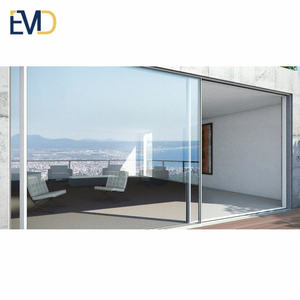 Puerta Corredera de Patio de Aluminio con Doble Acristalamiento, Diseño Moderno para Exteriores de Villas - Product Image 2