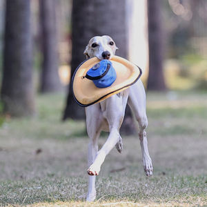 Vente chaude Heavy Duty Bord Réfléchissant Disque Volant <span class=keywords><strong>Chien</strong></span> Jouet Durable Toile Polaire Casual Pet Jouet pour Jouer En Plein Air Mignon Quotidien - Product Image 5