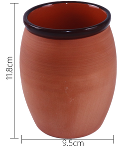 Vaso Cantaritos de 12oz/16oz con Logotipo Personalizado, Mexicano, Duradero, <span class=keywords><strong>Saludable</strong></span>, Ecológico, con Fondo Estable y Antiderrames para Vino - Product Image 3