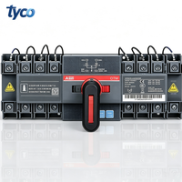 Interruptor de Transferencia Motorizado 125A 3/4P 220/380V OTM125F4C21D380C 2TFA100342R1001 A-BB Serie OTM_C_D ATS Grado PC