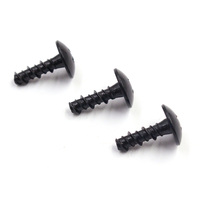Vis autotaraudeuses à tête parapluie en acier au carbone finition noire, à pointe acérée et à entraînement Phillips, modèles ST3.5, ST4.2, ST4.8, directement du fabricant