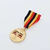 Medalla de Metal de Aleación de Zinc Directa de Fábrica, Cinta Personalizada, Decorativa, Coleccionable, para Eventos Benéficos y Premios Comunitarios